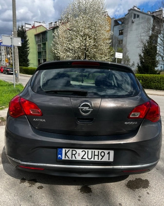 Opel Astra cena 28900 przebieg: 130000, rok produkcji 2015 z Kraków małe 46